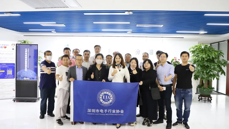 首站看奧比，深圳市電子行業(yè)協(xié)會35周年慶之&ldquo;走進企業(yè)&rdquo;活動開啟
