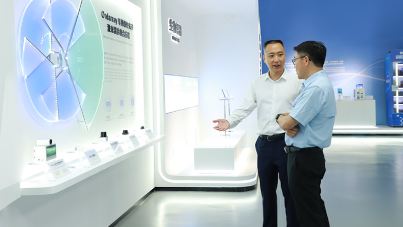 高通影像產(chǎn)品和硬件生態(tài)負責(zé)人訪問奧比中光