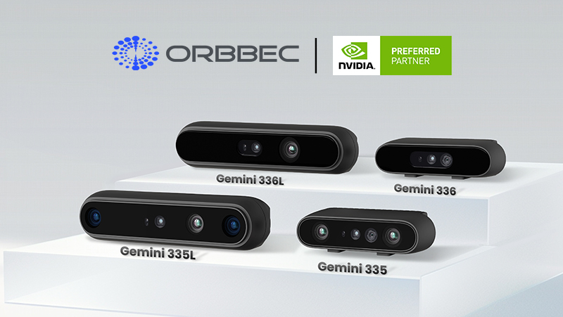 官宣！奧比中光Gemini 330系列雙目3D相機(jī)進(jìn)駐英偉達(dá)Isaac機(jī)器人平臺(tái)